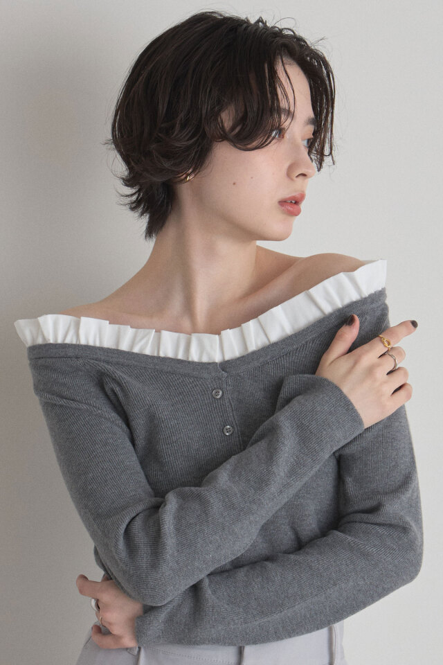 ケーブルニット