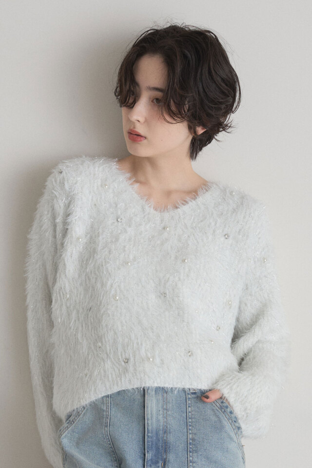 ケーブルニット