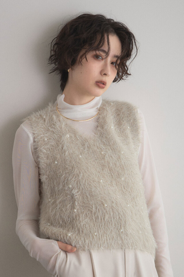 ケーブルニット