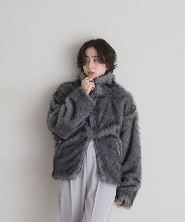 WEB限定】フェイクファージャケット