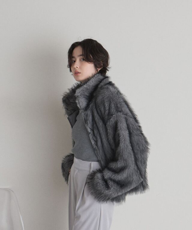 A POINT ETC フェイクファージャケット 2025年最新】a point etc/アーポワン ウテセの人気アイテム - メルカリ