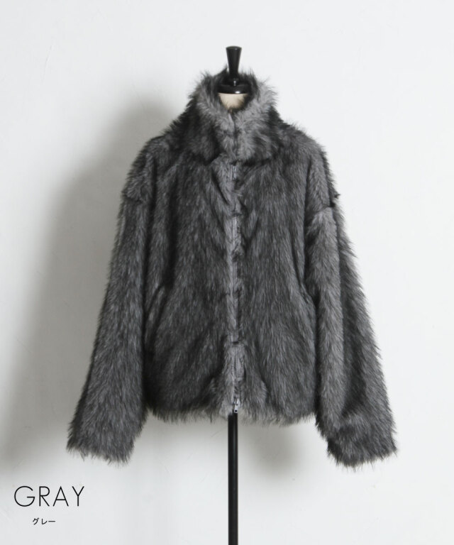 WEB限定】フェイクファージャケット