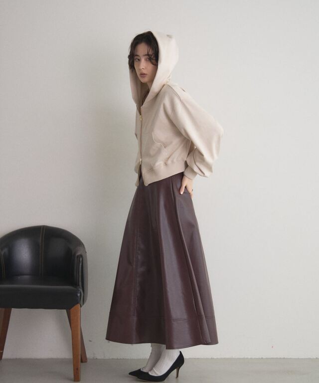 オフィシャルサイト限定】スエードポンチWZIPパーカー