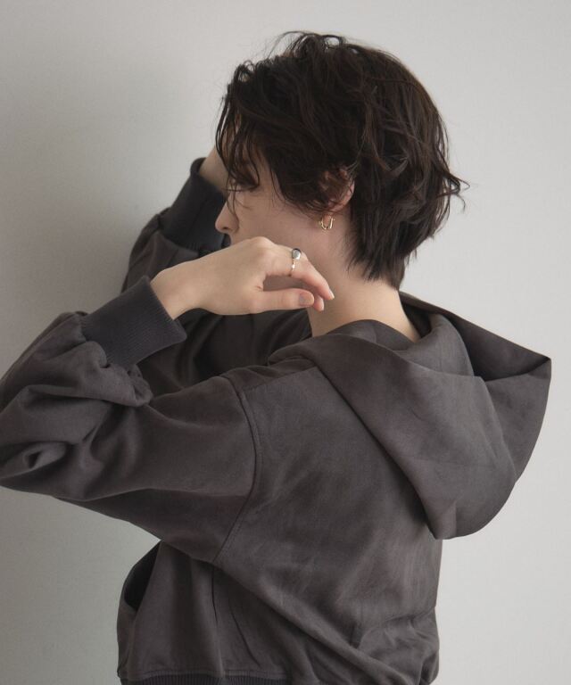 オフィシャルサイト限定】スエードポンチWZIPパーカー