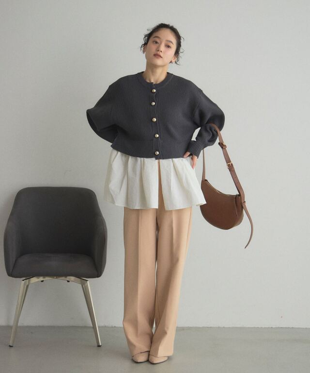 kolor 21SS ドッキングカーディガン kolor(カラー)】 ニットドッキングコート｜PARIGOT ONLINE