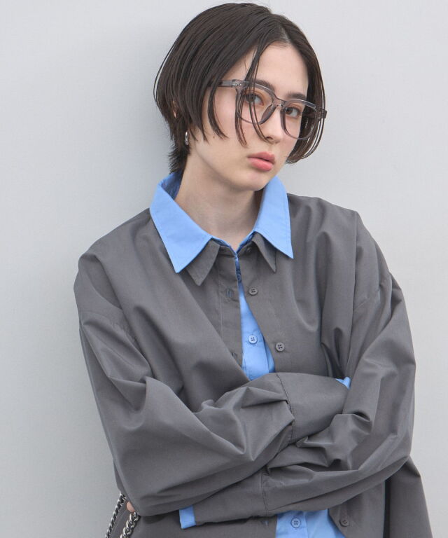 オフィシャルサイト限定】ブロードレイヤードシャツ
