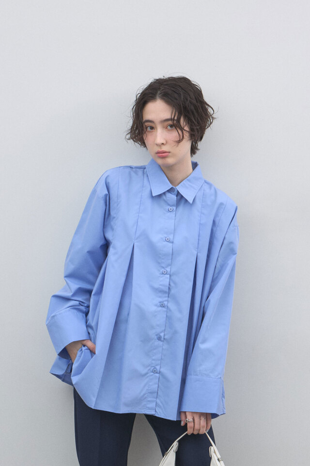 レーススリーブブラウス