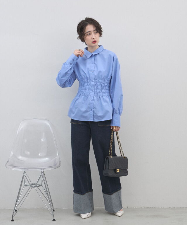オフィシャルサイト限定】ブロードシャーリングシャツ