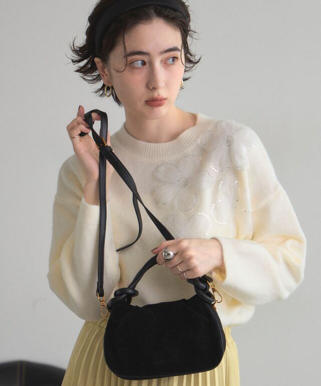 オフィシャルサイト限定】スエードバッグ