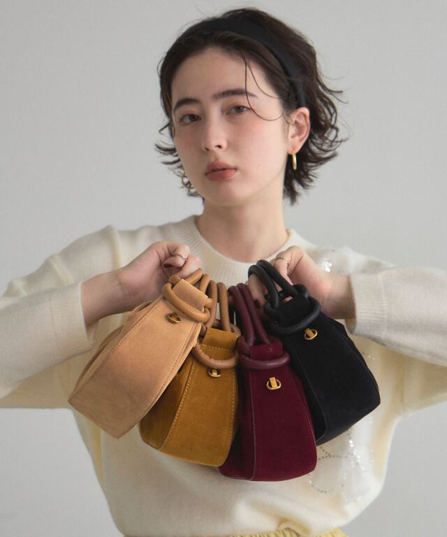 オフィシャルサイト限定】スエードバッグ