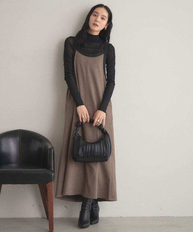 オフィシャルサイト限定】ワンハンドルプリーツバッグ
