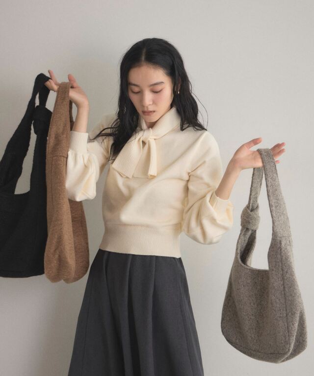 オフィシャルサイト限定】ボアショルダーバッグ