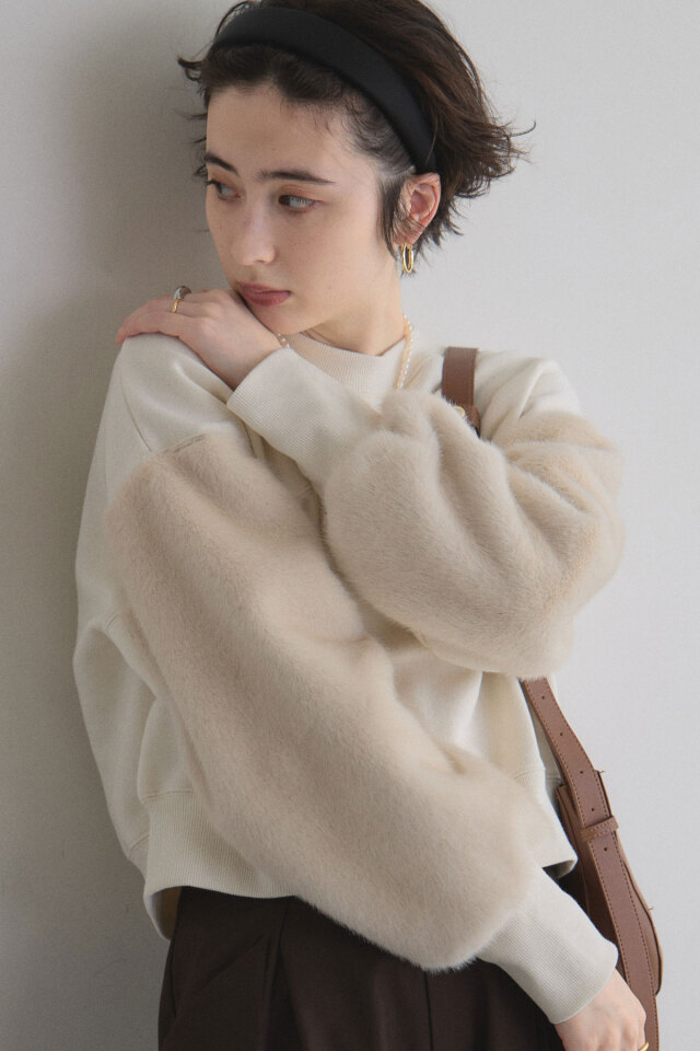 ケーブルニット