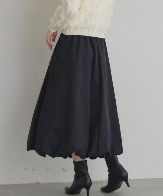 オフィシャルサイト限定】タフタバルーンスカート