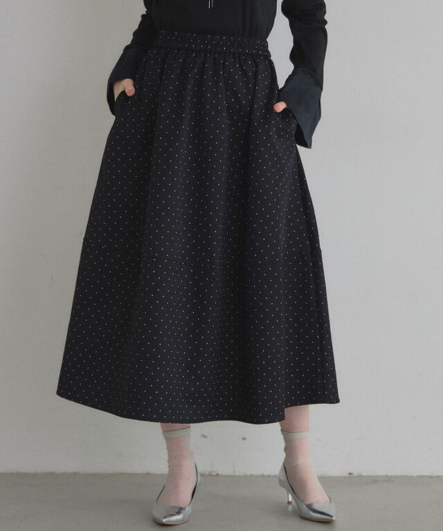 オフィシャルサイト限定】ドットコクーンスカート