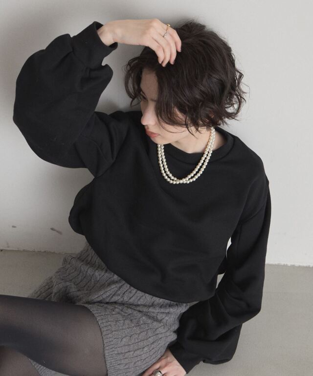 オフィシャルサイト限定】裏起毛バルーンスウェット