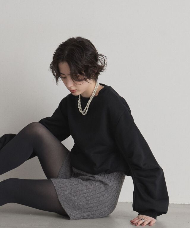 オフィシャルサイト限定】裏起毛バルーンスウェット