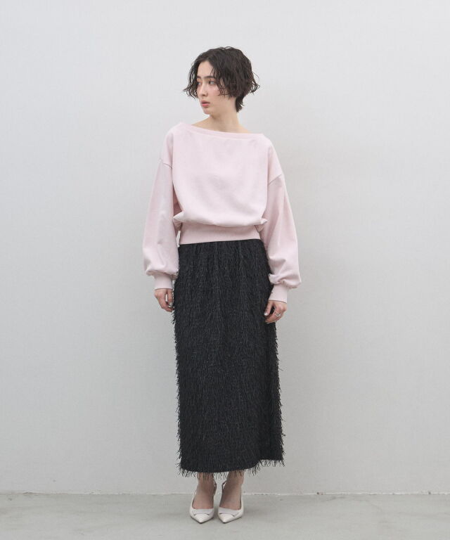 todayful  オフショルスウェット TODAYFUL（トゥデイフル）の「ブラッシュオフショルダースエット