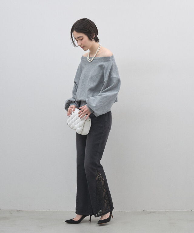 オフィシャルサイト限定】オフショルスウェット