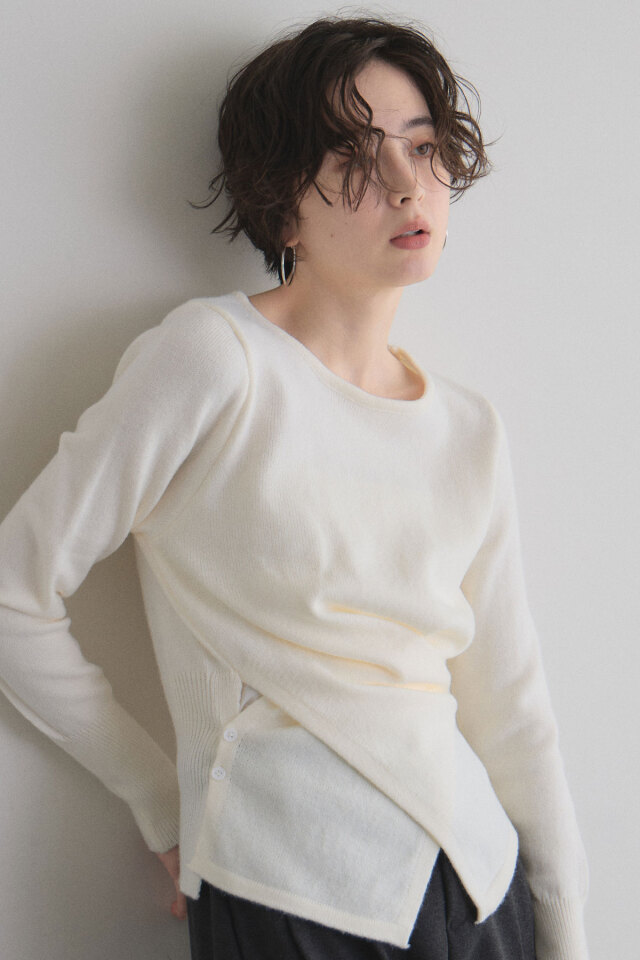 ケーブルニット