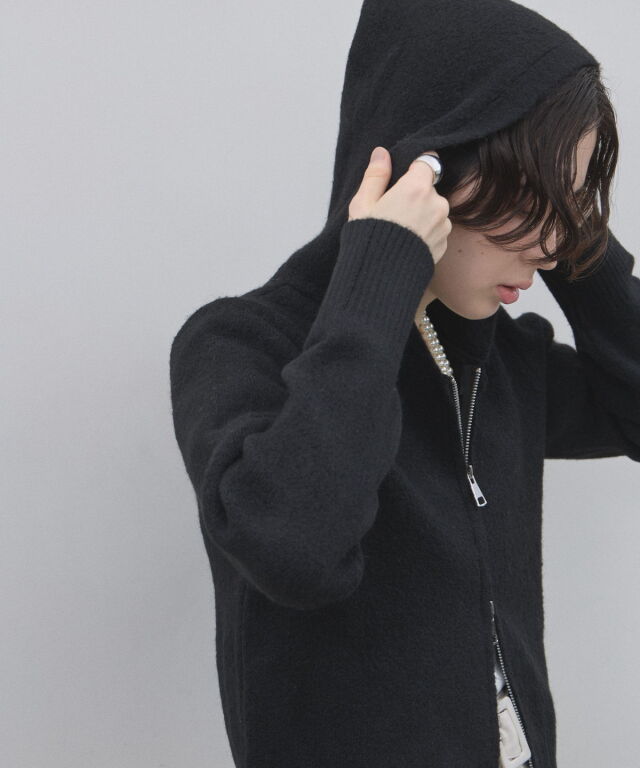 オフィシャルサイト限定】WZIPニットパーカー
