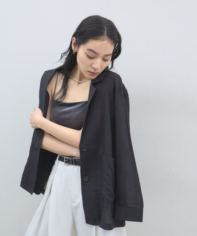 オフィシャルサイト限定】シアーテーラードジャケット