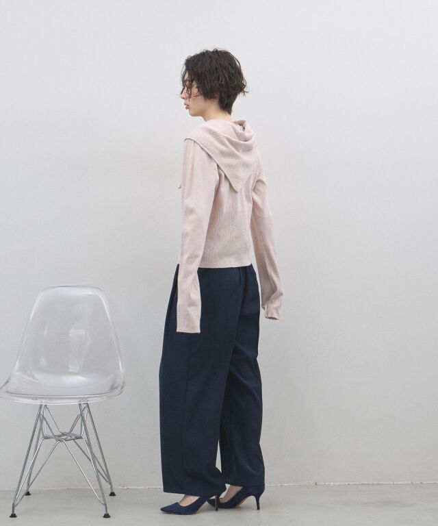 オフィシャルサイト限定】ツイルワイドストレートパンツ（セットアップ）