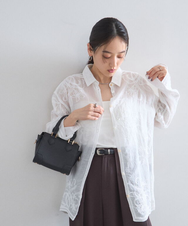 styling/ エンブロイダリーオーバーシャツジャケット 新品 SHIPS: エンブロイダリー オープンカラー シャツ｜ SHIPS 公式サイト