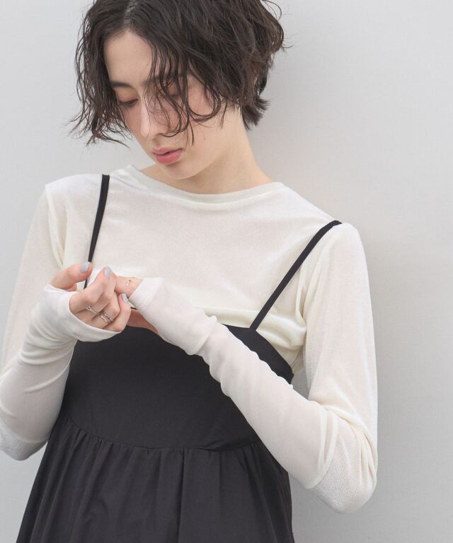 昨年購入♡グレースコンチネンタル♡レースフロッキー切替トップ ドットフロッキーチュールトップ / GRACE CONTINENTAL | GRACE