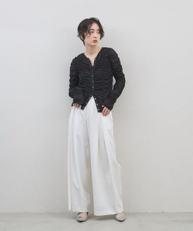 オフィシャルサイト限定】シャーリングシアーカーディガン