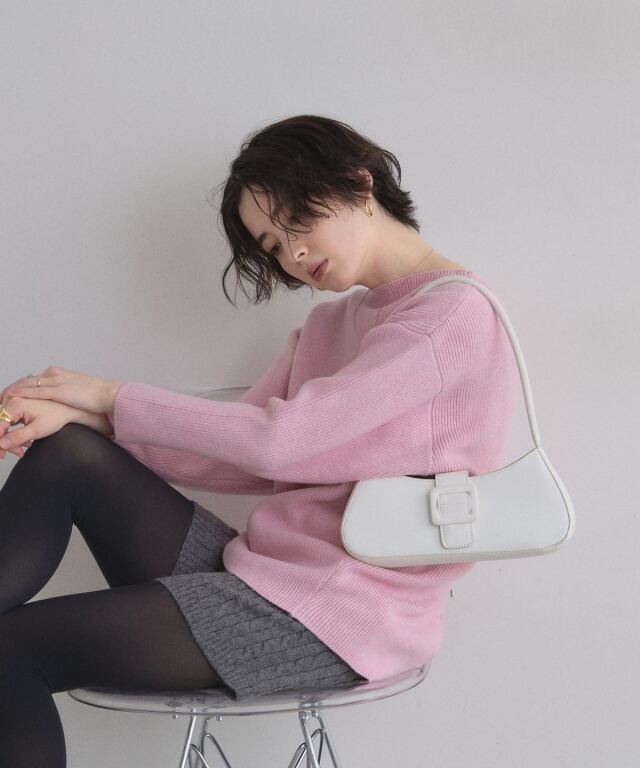 オフィシャルサイト限定】ケーブルニットショートパンツ