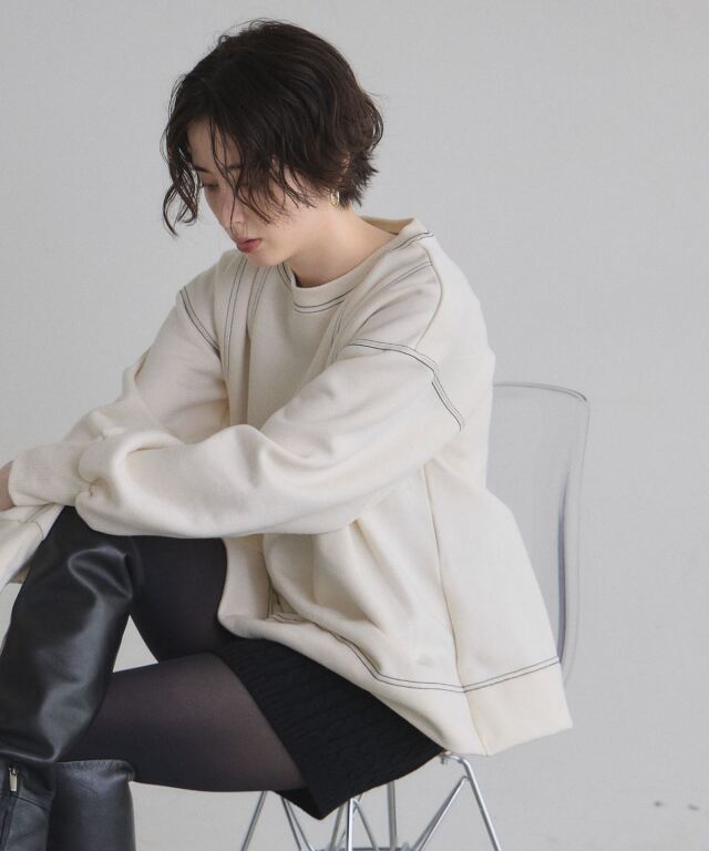 オフィシャルサイト限定】ケーブルニットショートパンツ