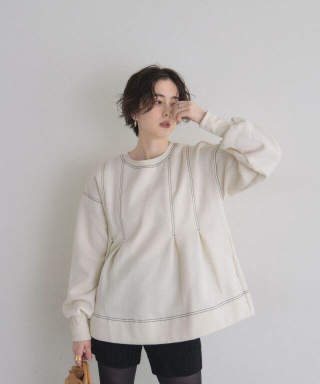 オフィシャルサイト限定】ケーブルニットショートパンツ