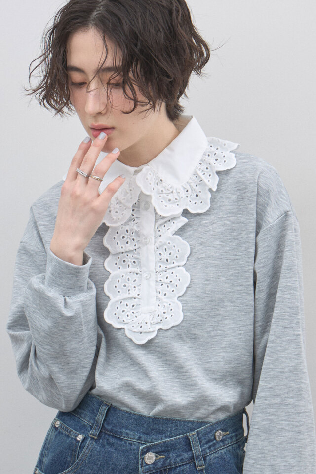 ケーブルニット