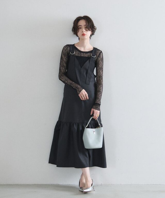 【オフィシャルサイト限定】ツイルティアードジャンスカ