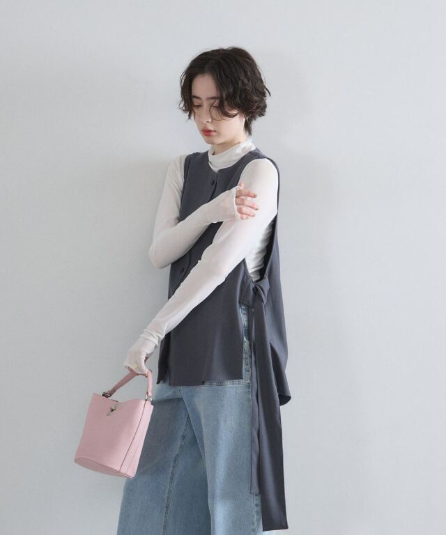 今期新作♡サイドリボンジレ オフィシャルサイト限定】サイドリボンジレ
