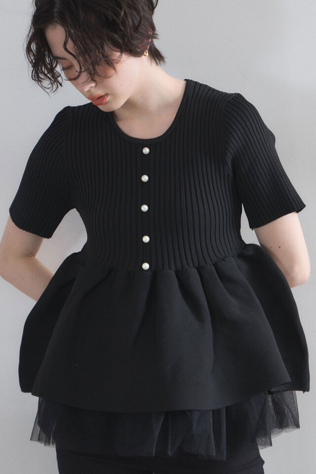 ケーブルニット