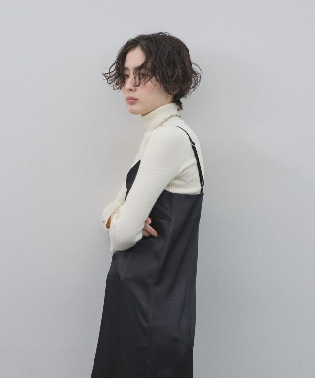 レースアシメキャミチュニック