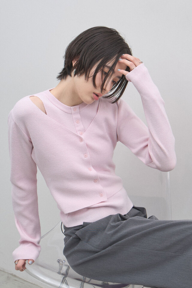 ケーブルニット