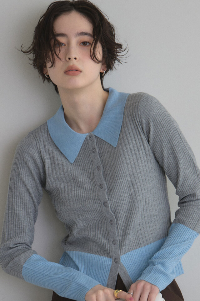 ケーブルニット