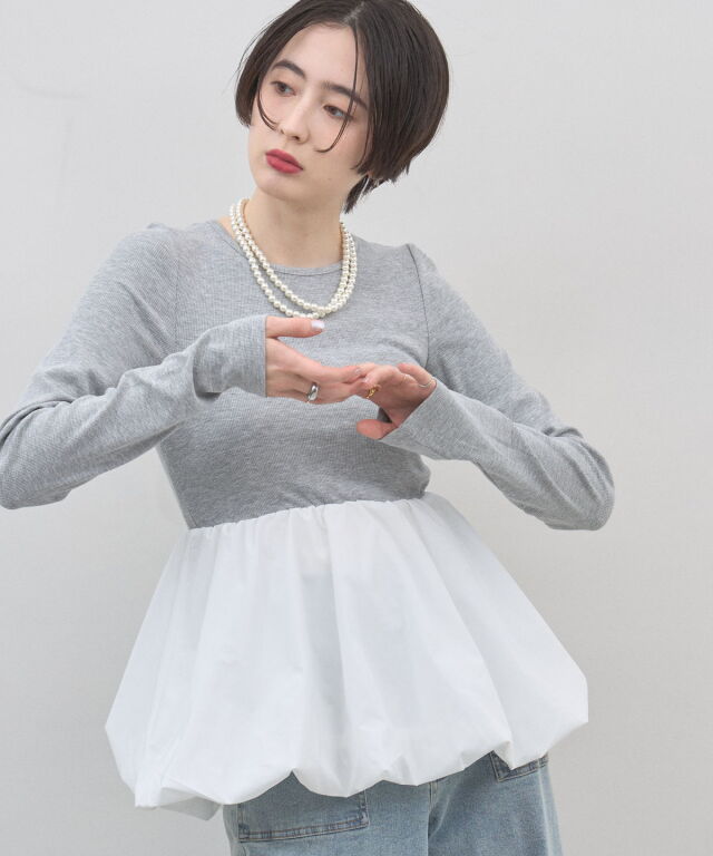 【オフィシャルサイト限定】ドッキングバルーンチュニック