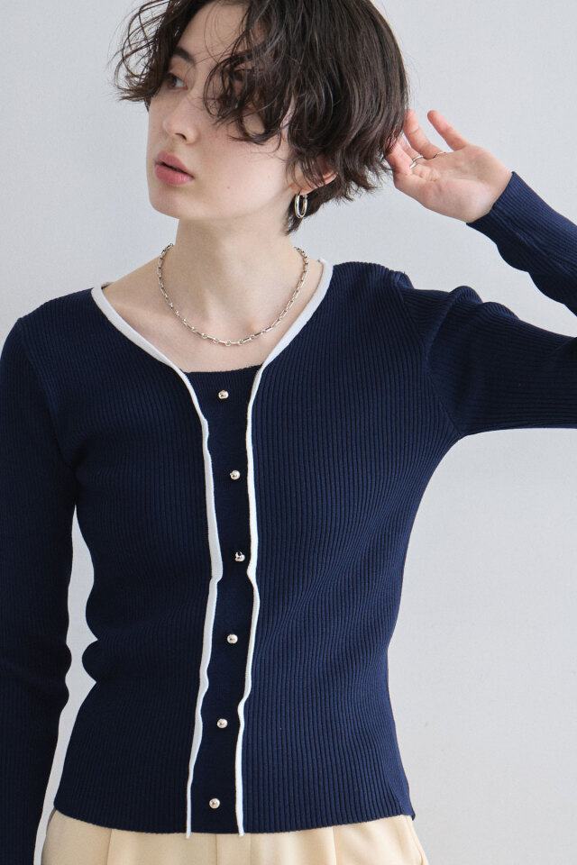 ケーブルニット