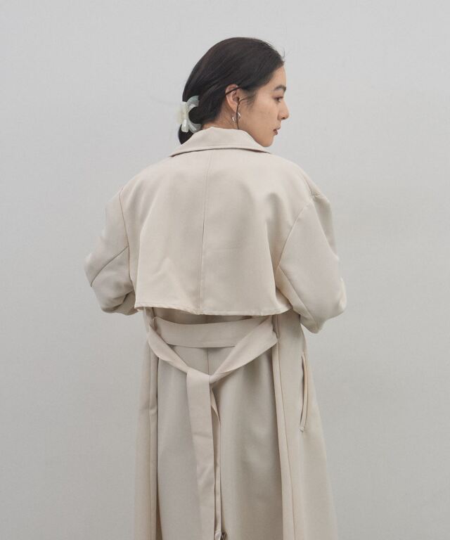 オフィシャルサイト限定】ツイルトレンチコート