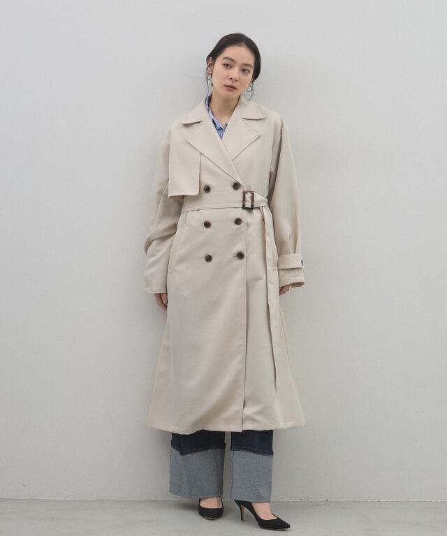 オフィシャルサイト限定】ツイルトレンチコート