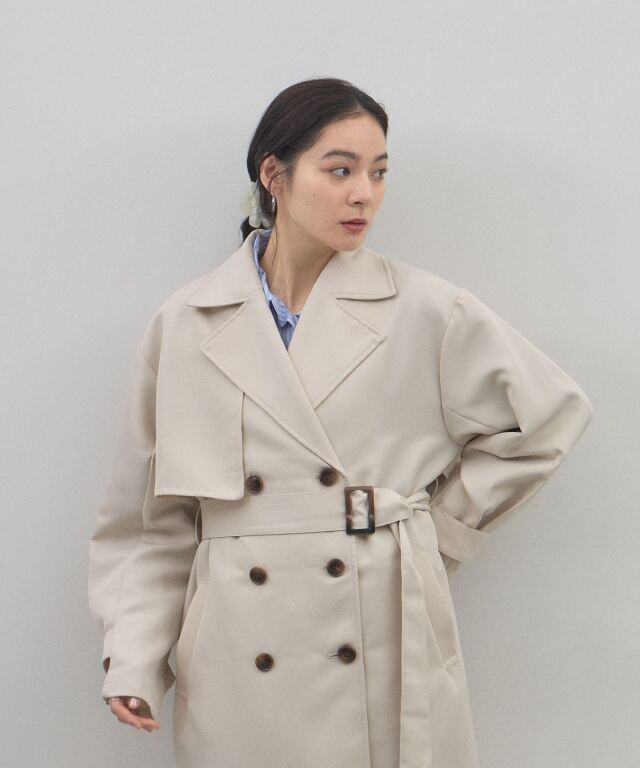 オフィシャルサイト限定】ツイルトレンチコート