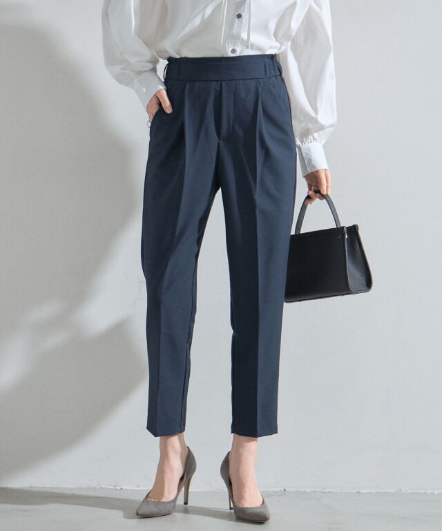 【オフィシャルサイト限定】美シルエットテーパードパンツ（セットアップ）