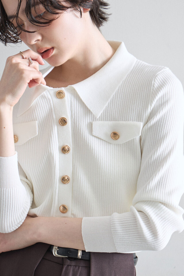 ケーブルニット