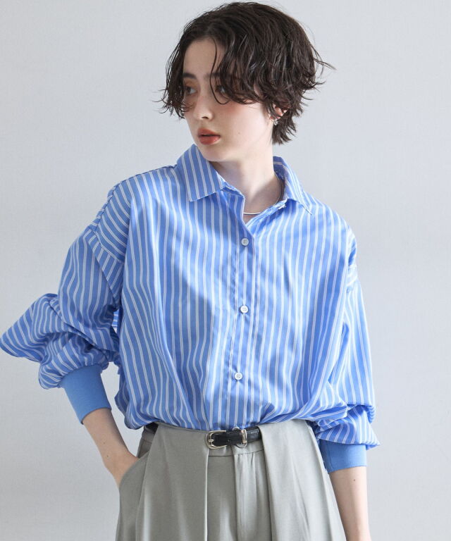 オフィシャルサイト限定】バックフリルビッグシャツ