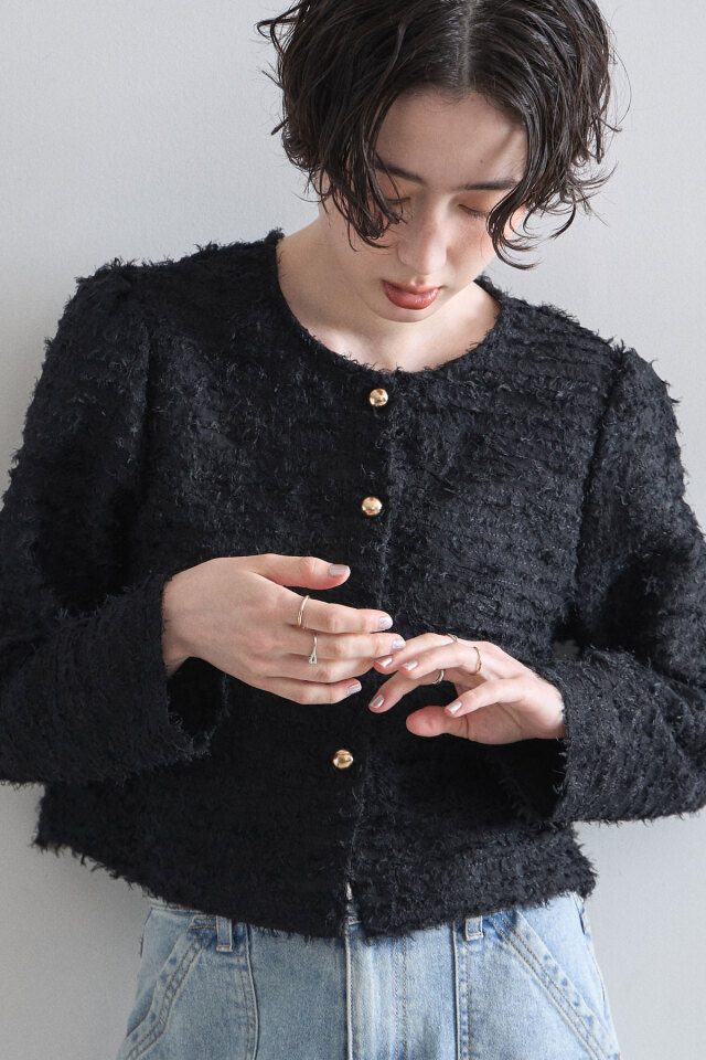 ケーブルニット