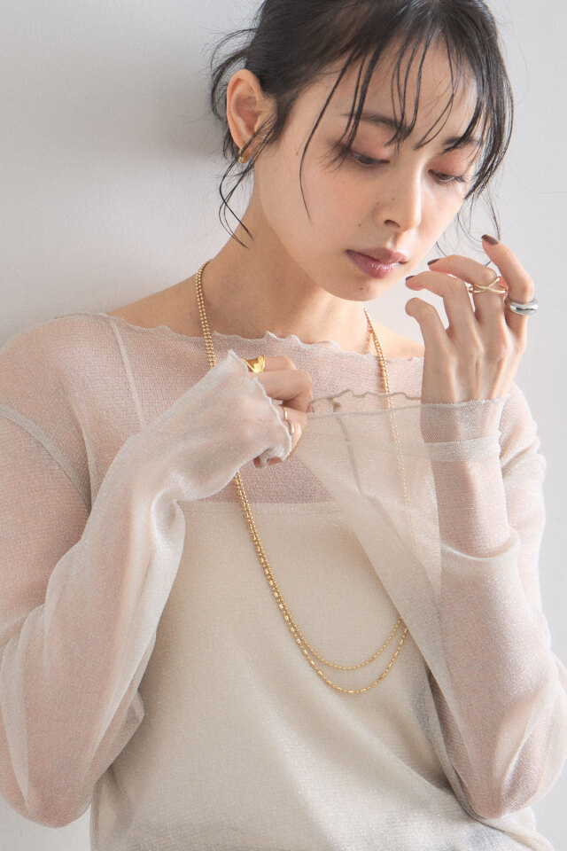 ケーブルニット